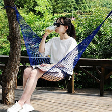 Load image into Gallery viewer, Portable Nylon Mesh Hammock For Garden