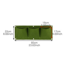 Load image into Gallery viewer, Wall Mount Hanging Planting Bags