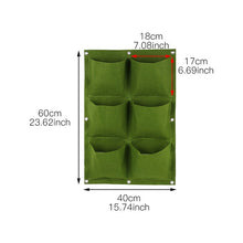 Load image into Gallery viewer, Wall Mount Hanging Planting Bags