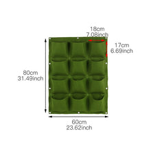Load image into Gallery viewer, Wall Mount Hanging Planting Bags