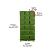 Load image into Gallery viewer, Wall Mount Hanging Planting Bags