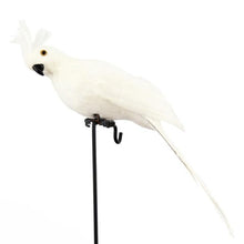 Load image into Gallery viewer, 35cm Handmade Simulation FeatherFoam Parrot Macaw Creative Lawn Figurine