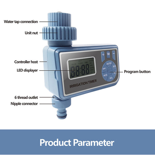 Automatic Electronic Smart Digital Water Timer Irrigation Controller System