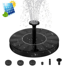 Load image into Gallery viewer, Solar Garden Fountains 7V