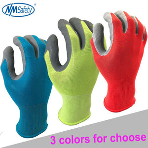 Protective Gardening Gloves with Colorful Polyster